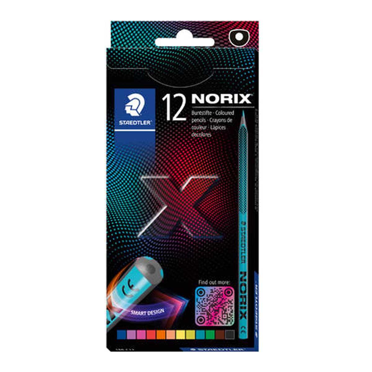 STAEDTLER NORIX COLORED PENCILS 100% PEFC