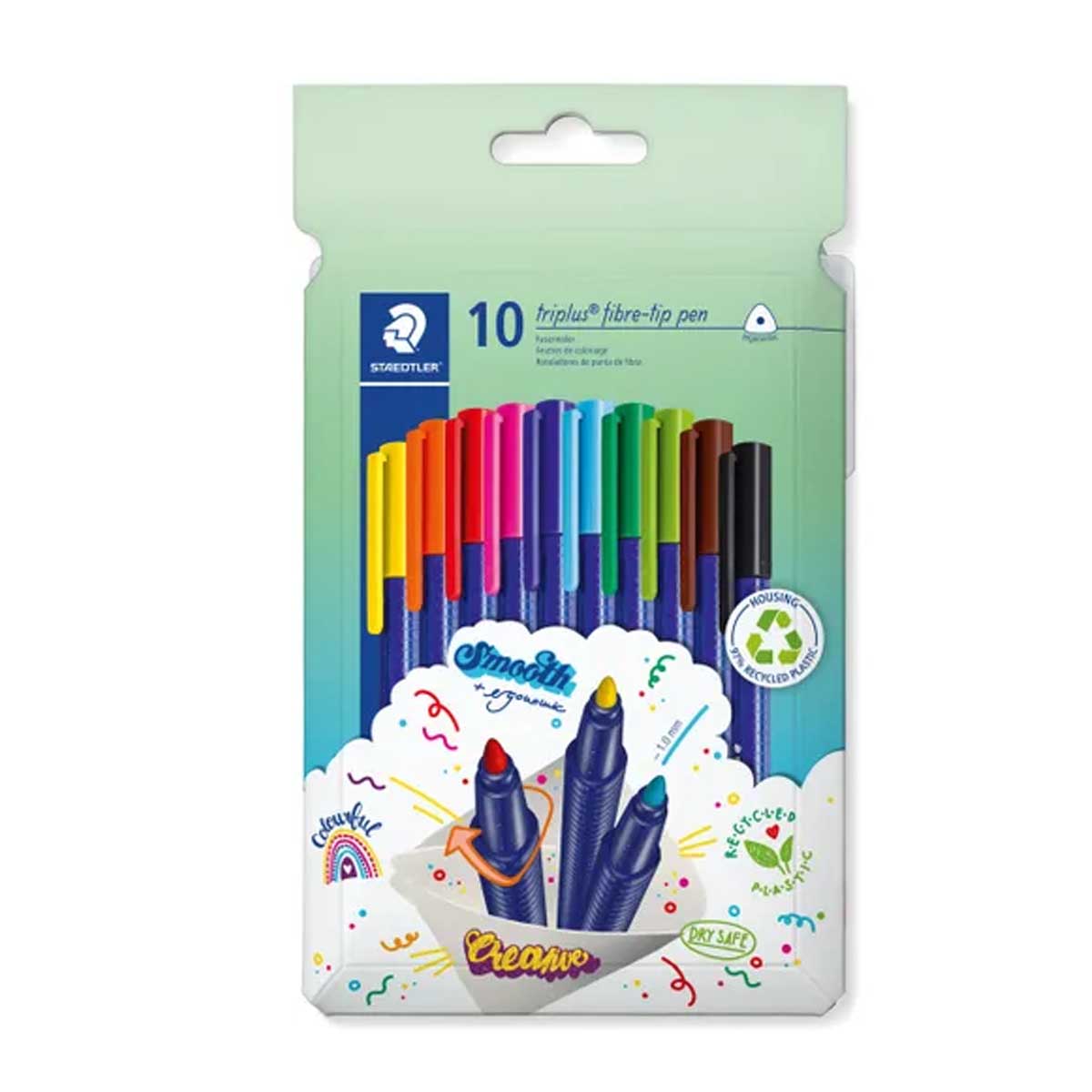 STAEDTLER PAINT MARKER TRIPLUS RPP 10PCS