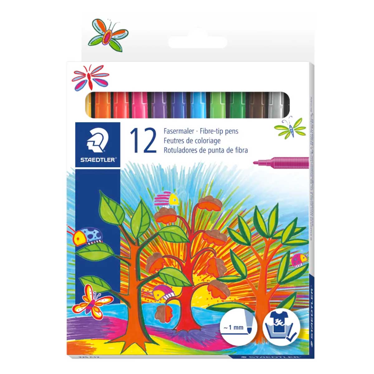 STAEDTLER FIBRE TIP PAPER PACKAGING MARKER