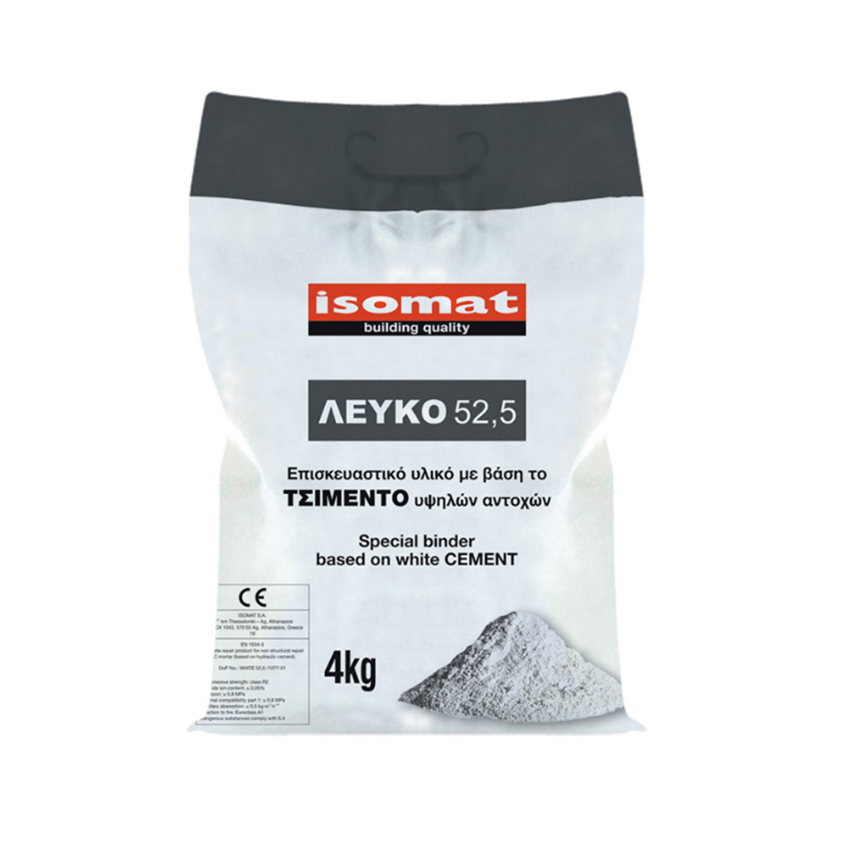 ISOMAT WHITE CEMENT 4KG