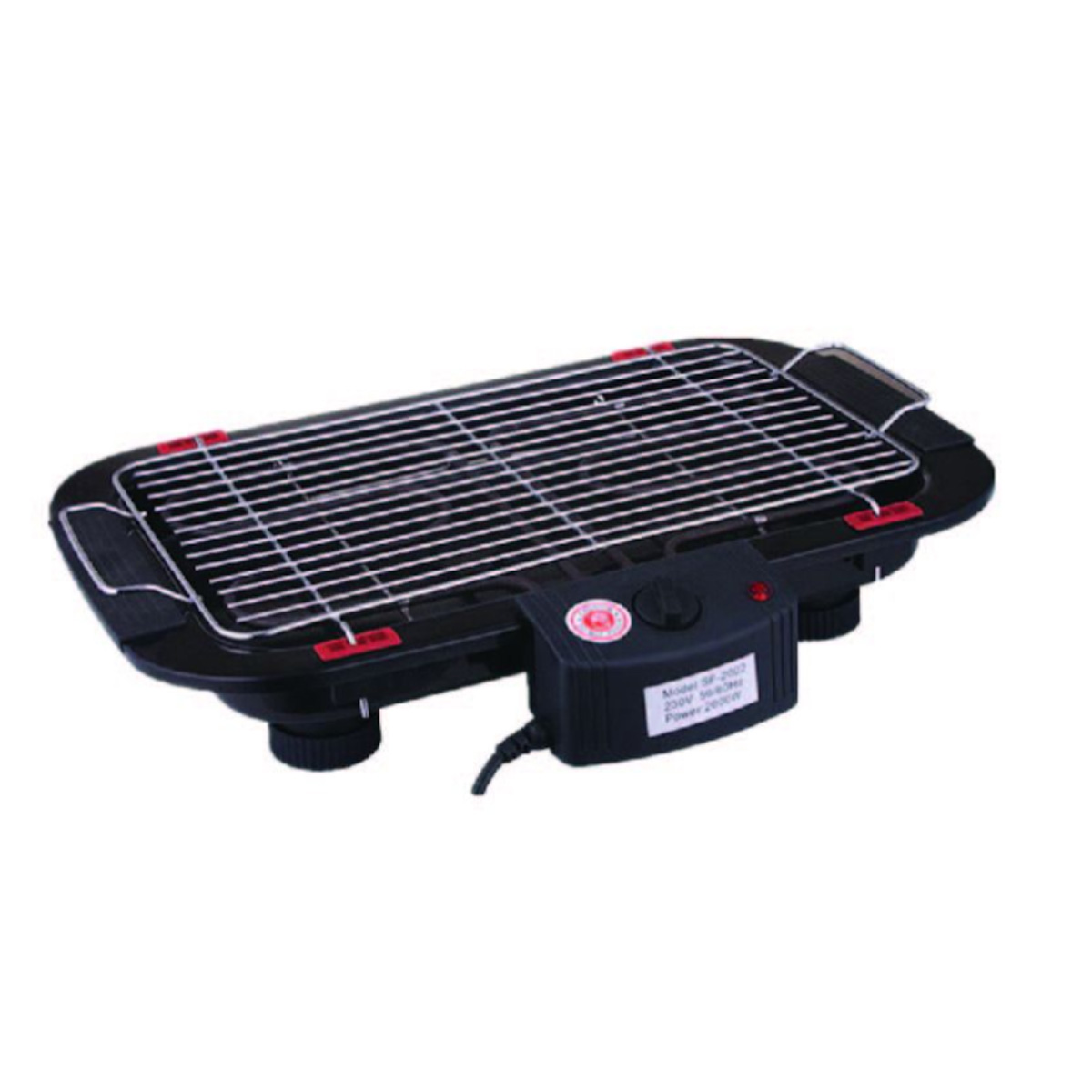 BORMANN ELITE ELECTRIC TABLETOP GRILL WITH THERMOSTAT 2000W BBQ1050