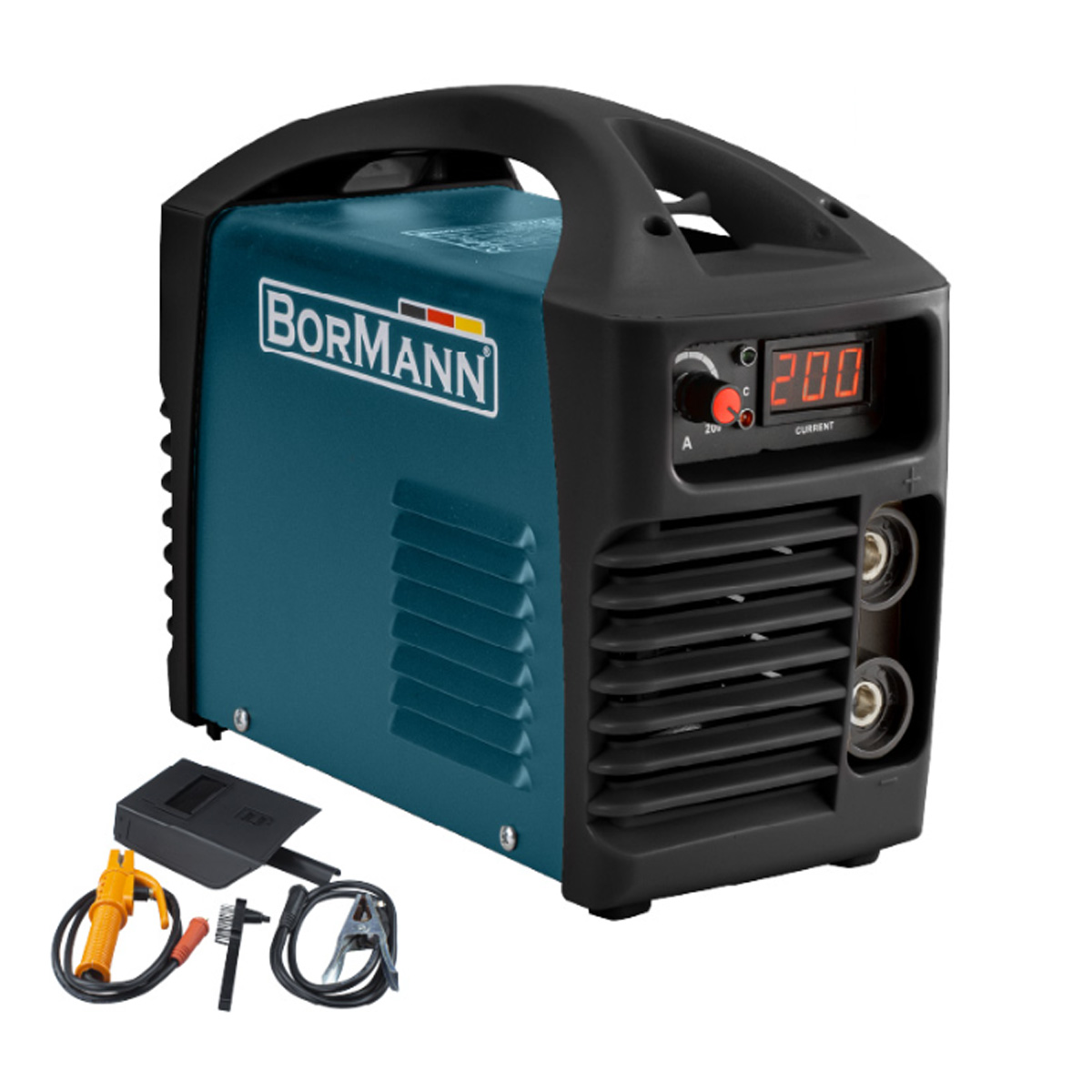 BORMANN S-MINI INVERTER WELDER 200Α INCLUDES MASK & ACCESSORIES