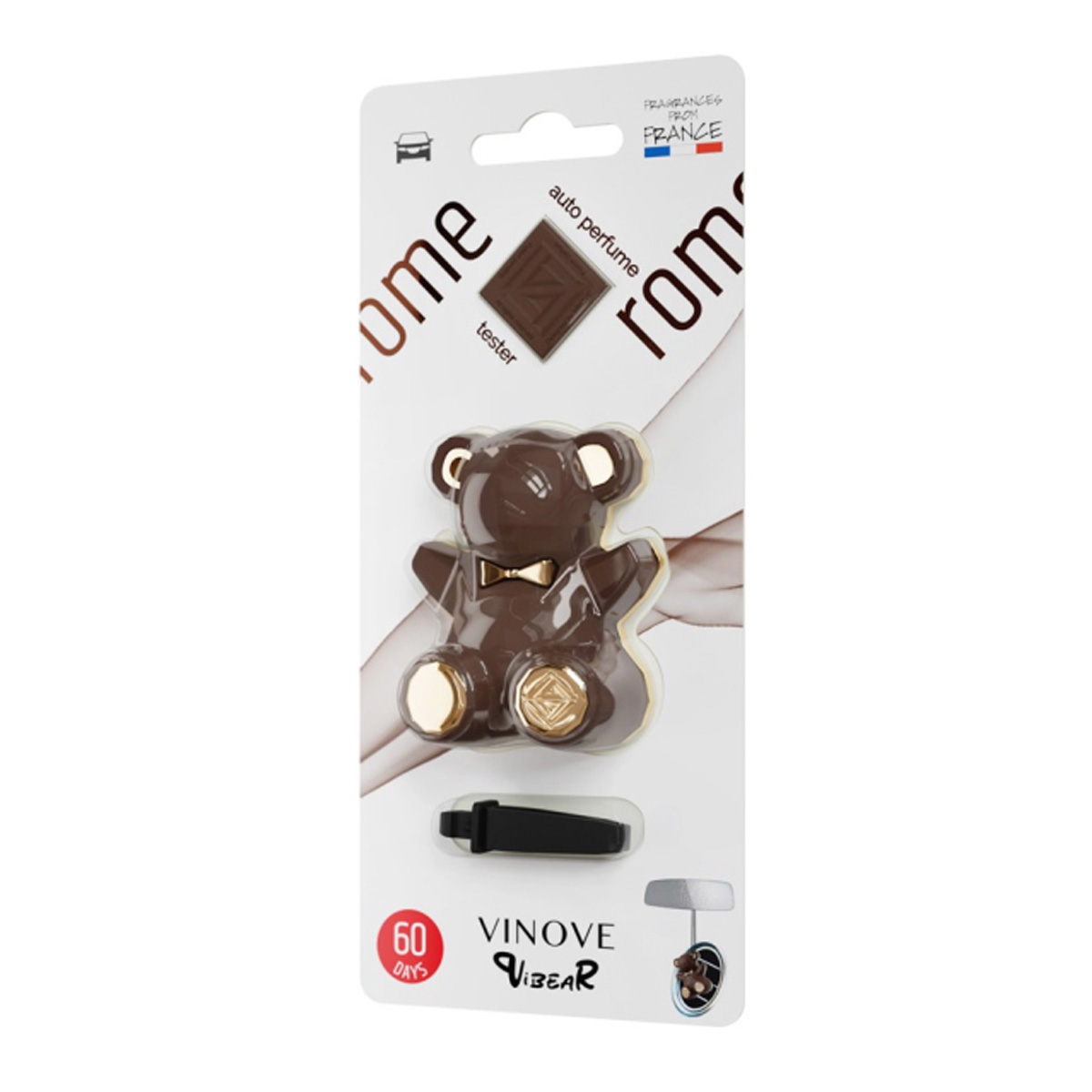 VINOVE VIBEAR CAR FRESHENER PENDANT ROME