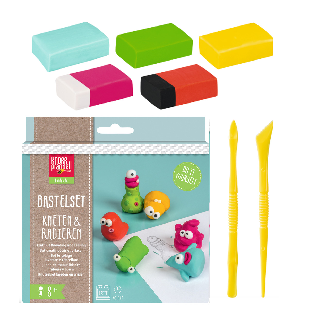 HEYDA ALIEN KNEADING AND ERASING CRAFT SET 8Y+