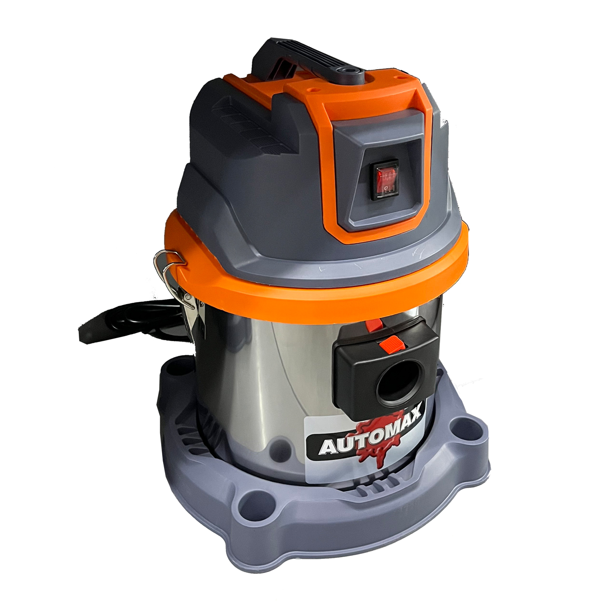 AUTOMAX STAINLESS STEEL VACUUM CLEANER WITH ONE MOTOR