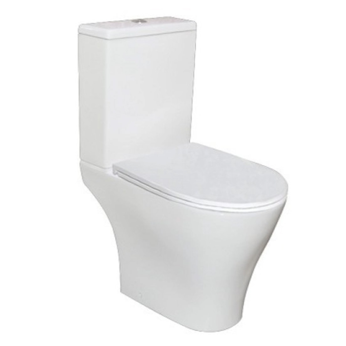 TOILET 7684P COMPLETE SYSTEM S-TRAP TORNADO WHITE