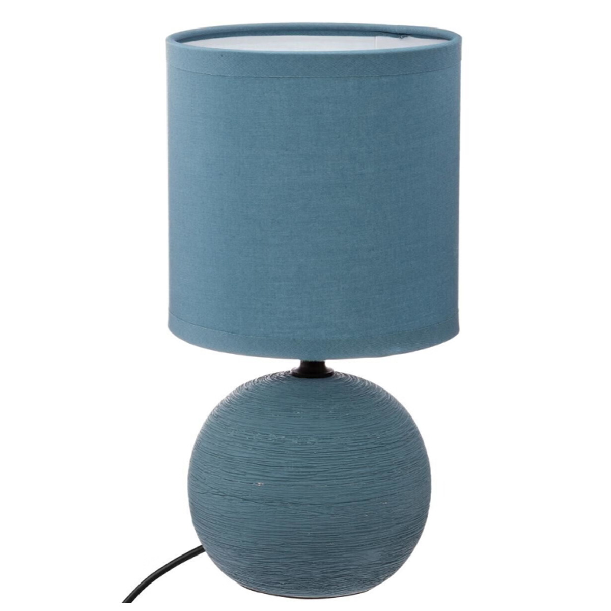 TABLE LIGHTING CERAMIC H25CM PETROL