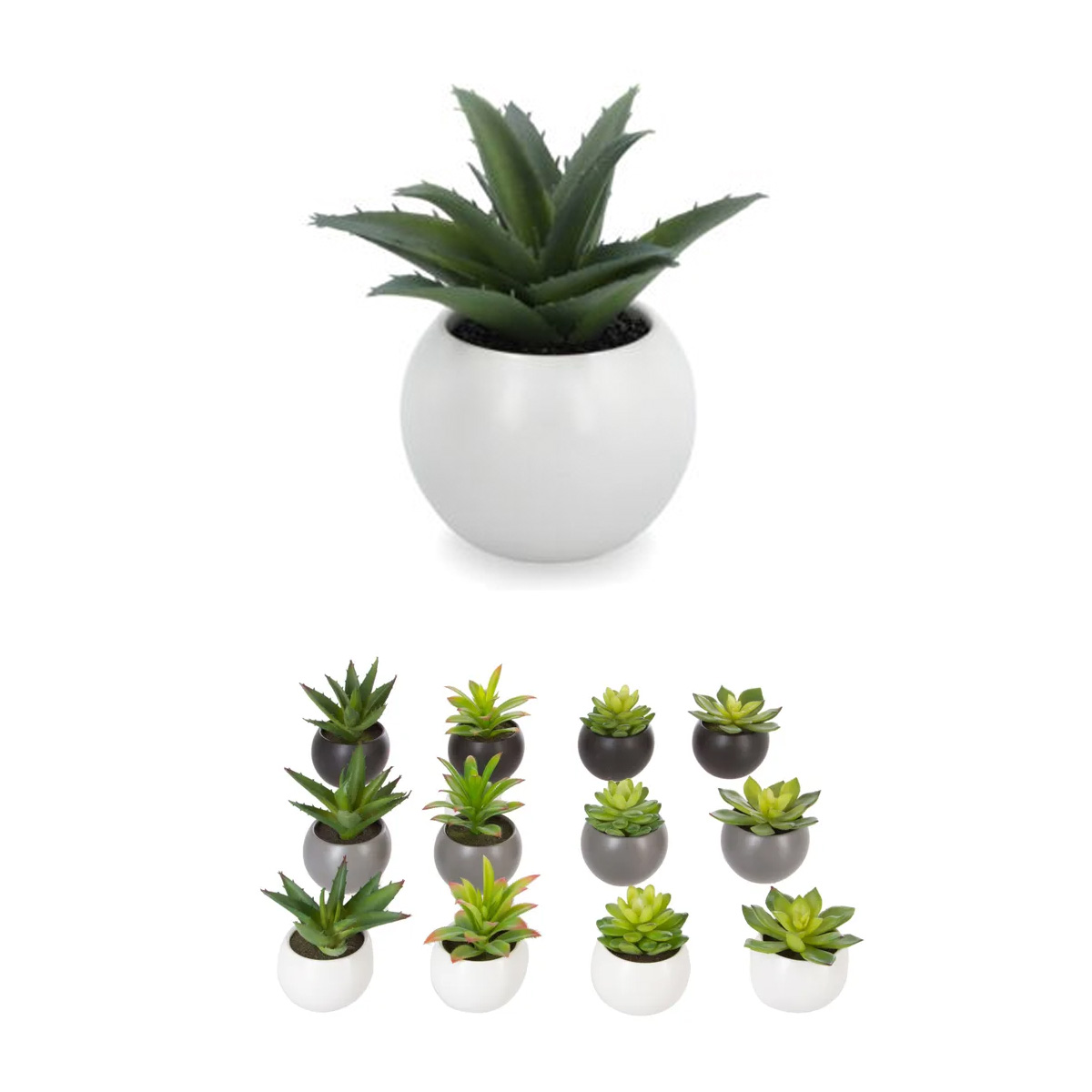 DECORATIVE PLANT IN A POT H13CM