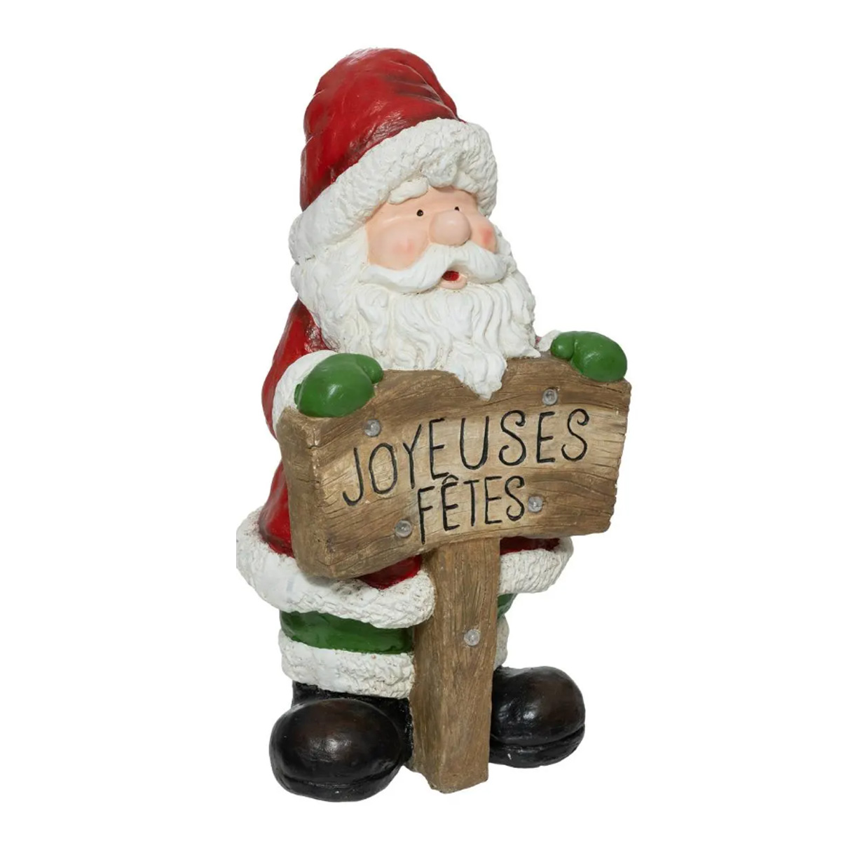 SANTA CLAUS WITH BOARD 70CM
