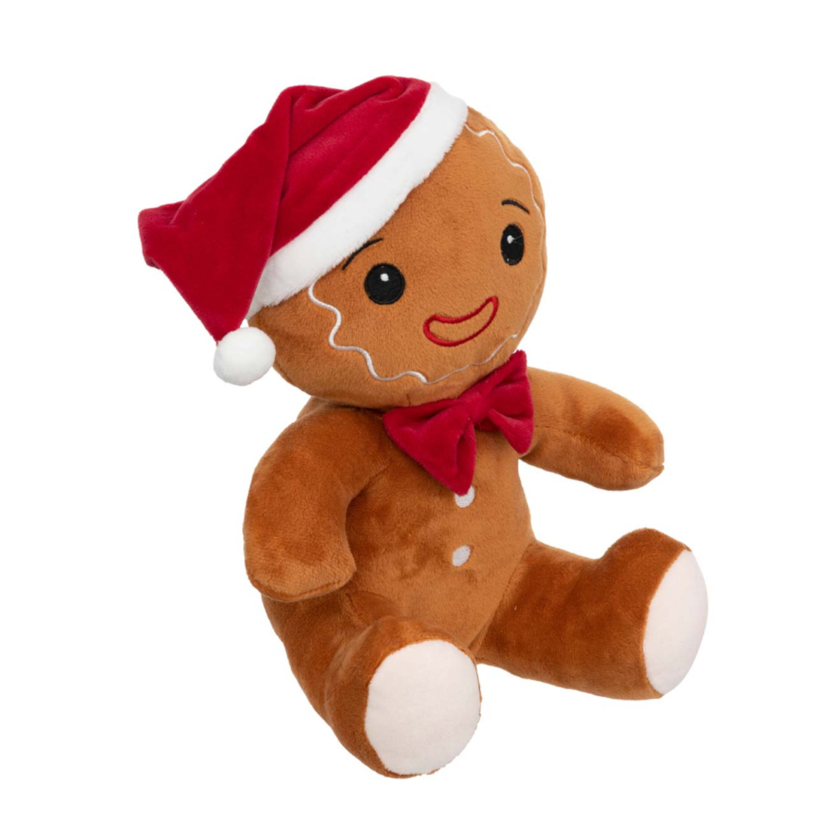 ΧΡΙΣΤΟΥΓΕΝΝΙΑΤΙΚΟ ΛΟΥΤΡΙΝΟ ΑΡΚΟΥΔΑΚΙ GINGERMAN HAT 20X18X25CM