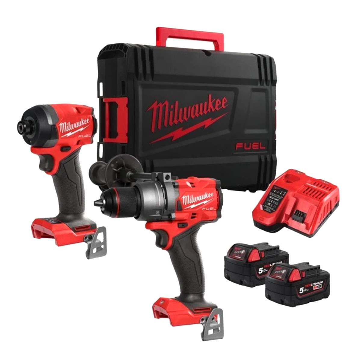 MILWAUKEE SET 2 PCS ROTARY HAMMER DRILL M18FPP2A3-502X