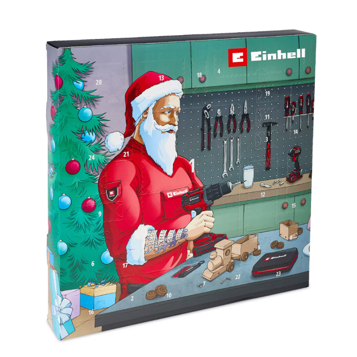 EINHELL CHRISTMAS TOOL CASE SET 24 PCS