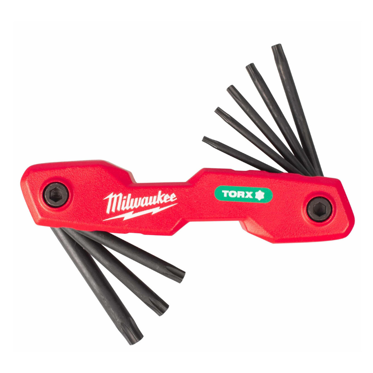 MILWAUKEE FOLDABLE TORX KEY SET (8PCS) SHOCKWAVE 14 IN 1 (170745)