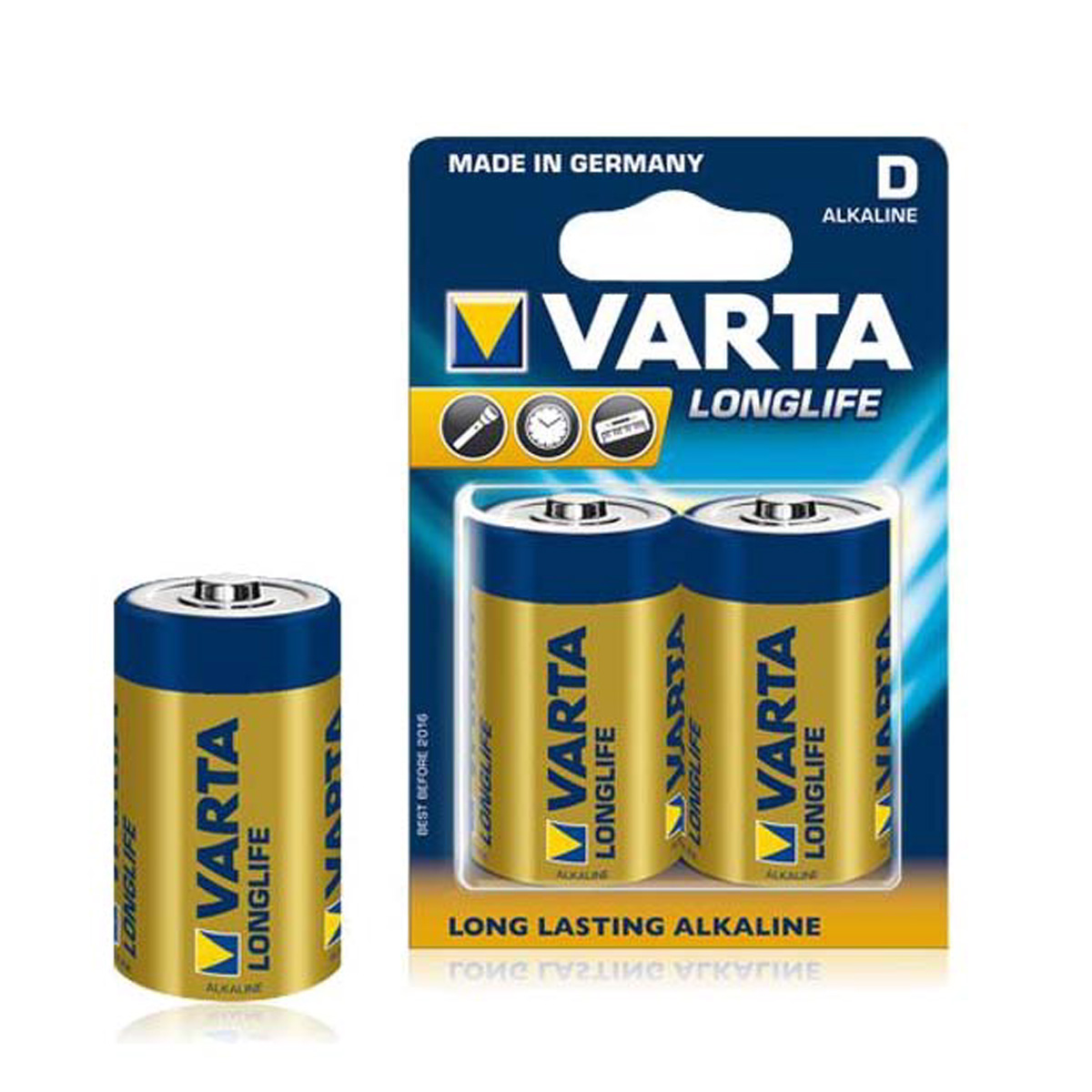 VARTA ΑΛΚΑΛΙΚΕΣ ΜΠΑΤΑΡΙΕΣ ΜΑΚΡΑΣ ΔΙΑΡΚΕΙΑΣ D 2 ΤΕΜ