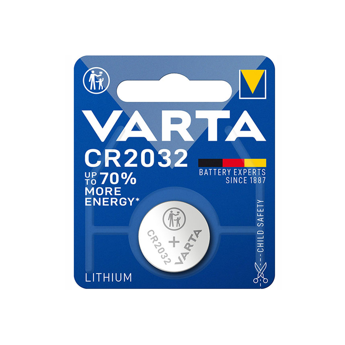 VARTA ΜΠΑΤΑΡΙΑ ΛΙΘΙΟΥ CR2032 ELECTRONICS