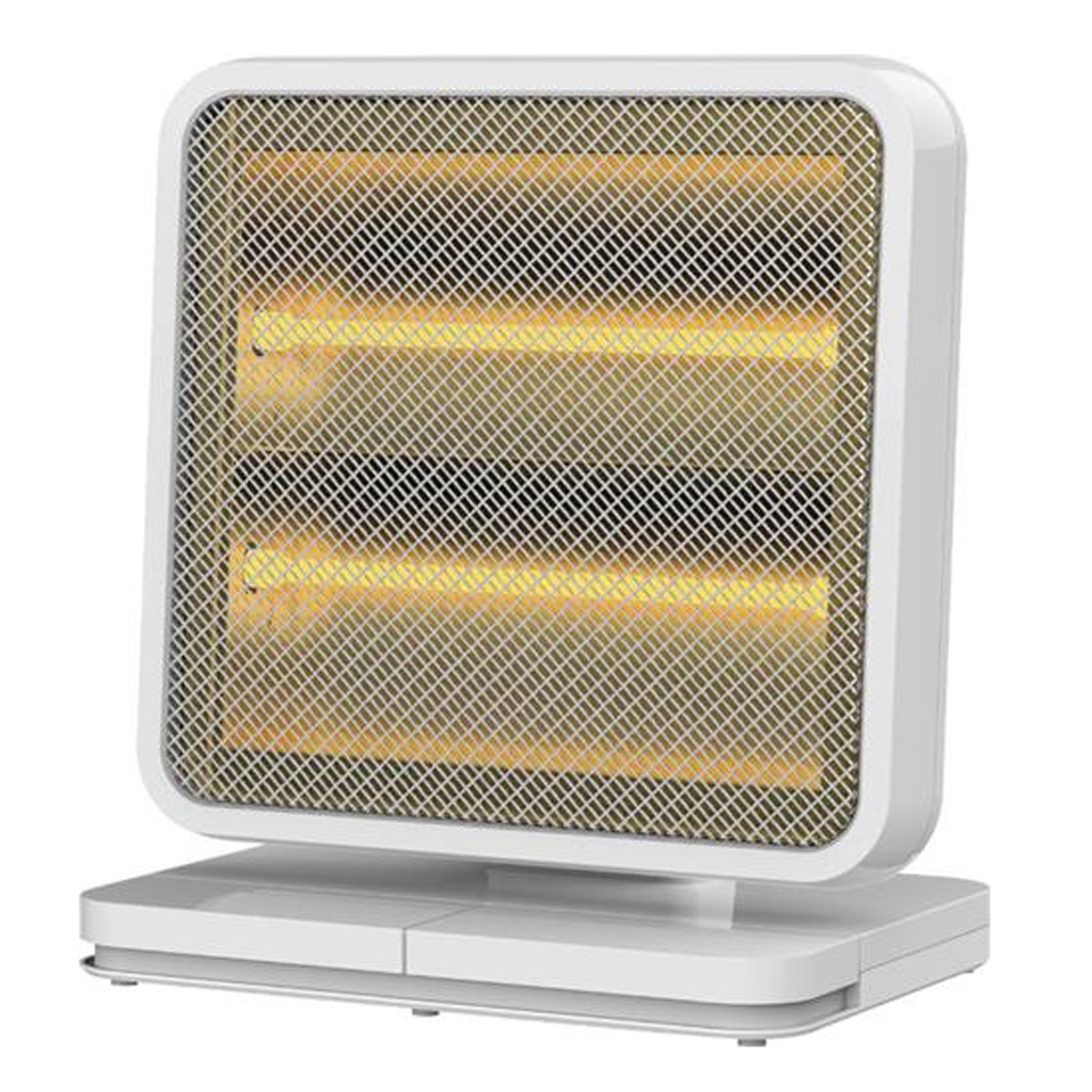 QUARTZ ROTATING HEATER 800W WHITE