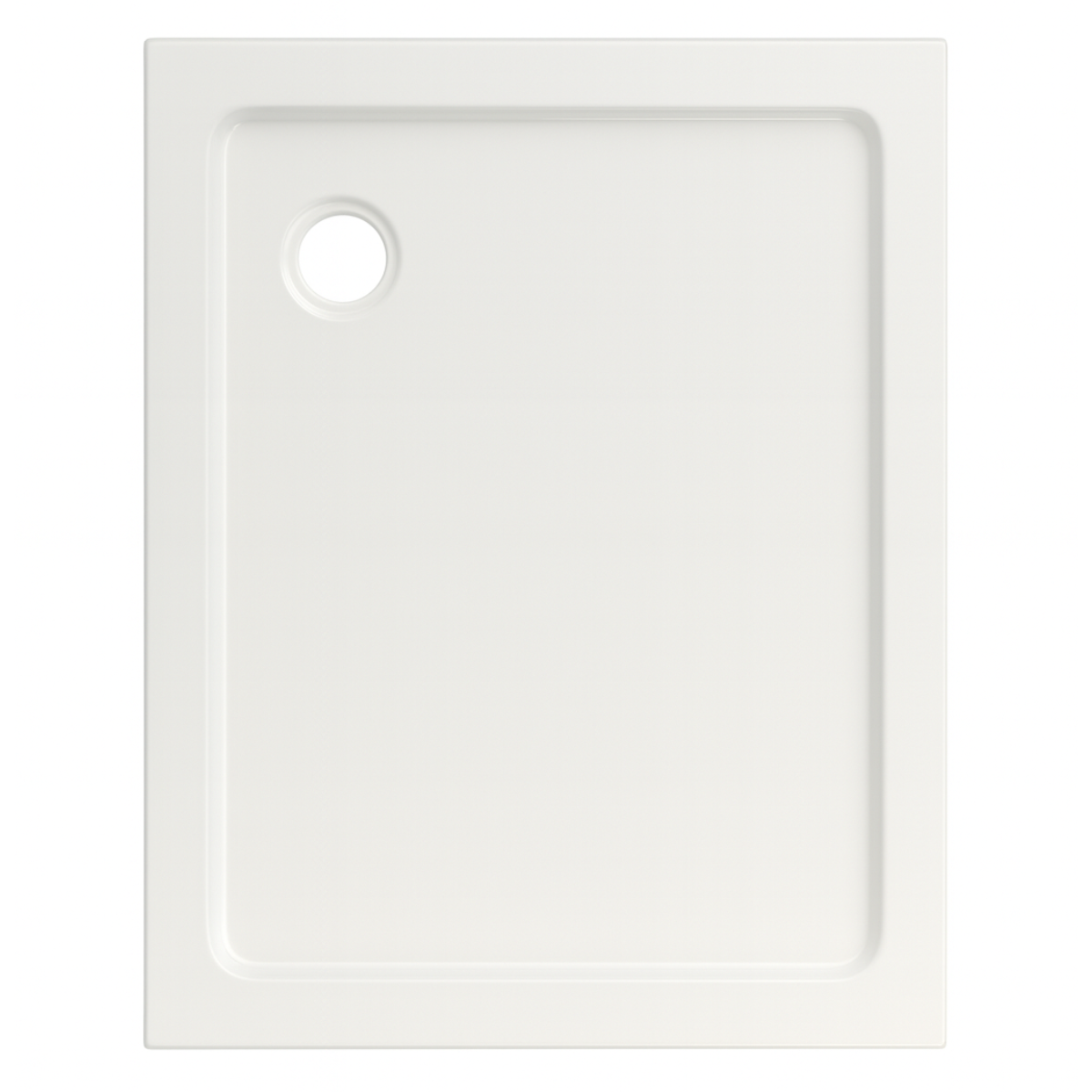 ELITE SHOWER TRAY 100X80CM WHITE