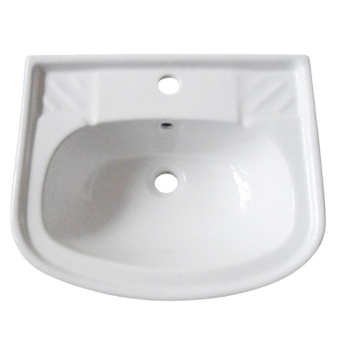 WALL BASIN 2012 PORCELAIN WHITE 56Χ45Χ19CM