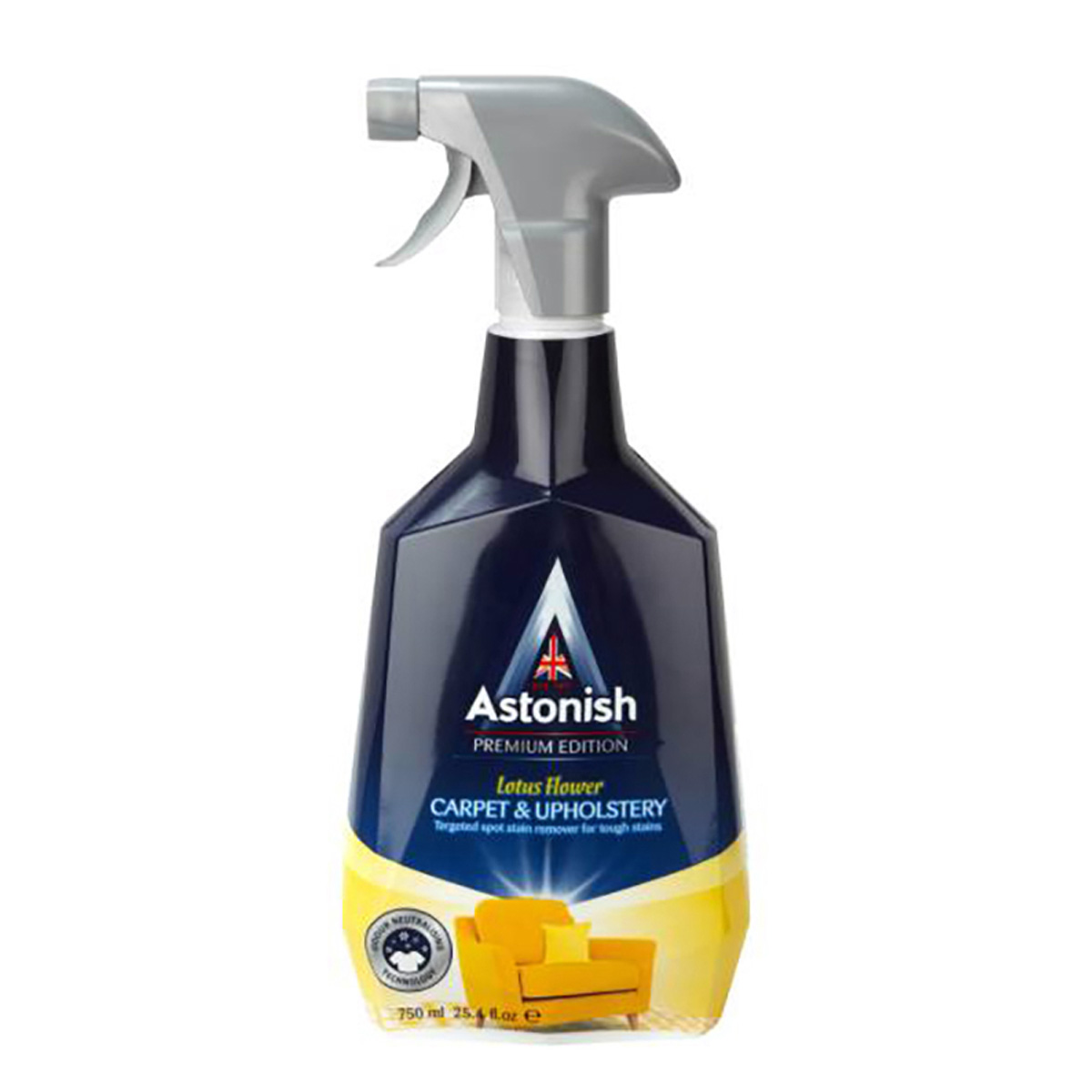 ASTONISH ΚΑΘΑΡΙΣΤΙΚΟ ΓΙΑ ΧΑΛΙΑ & ΤΑΠΕΤΣΑΡΙΕΣ 750ML