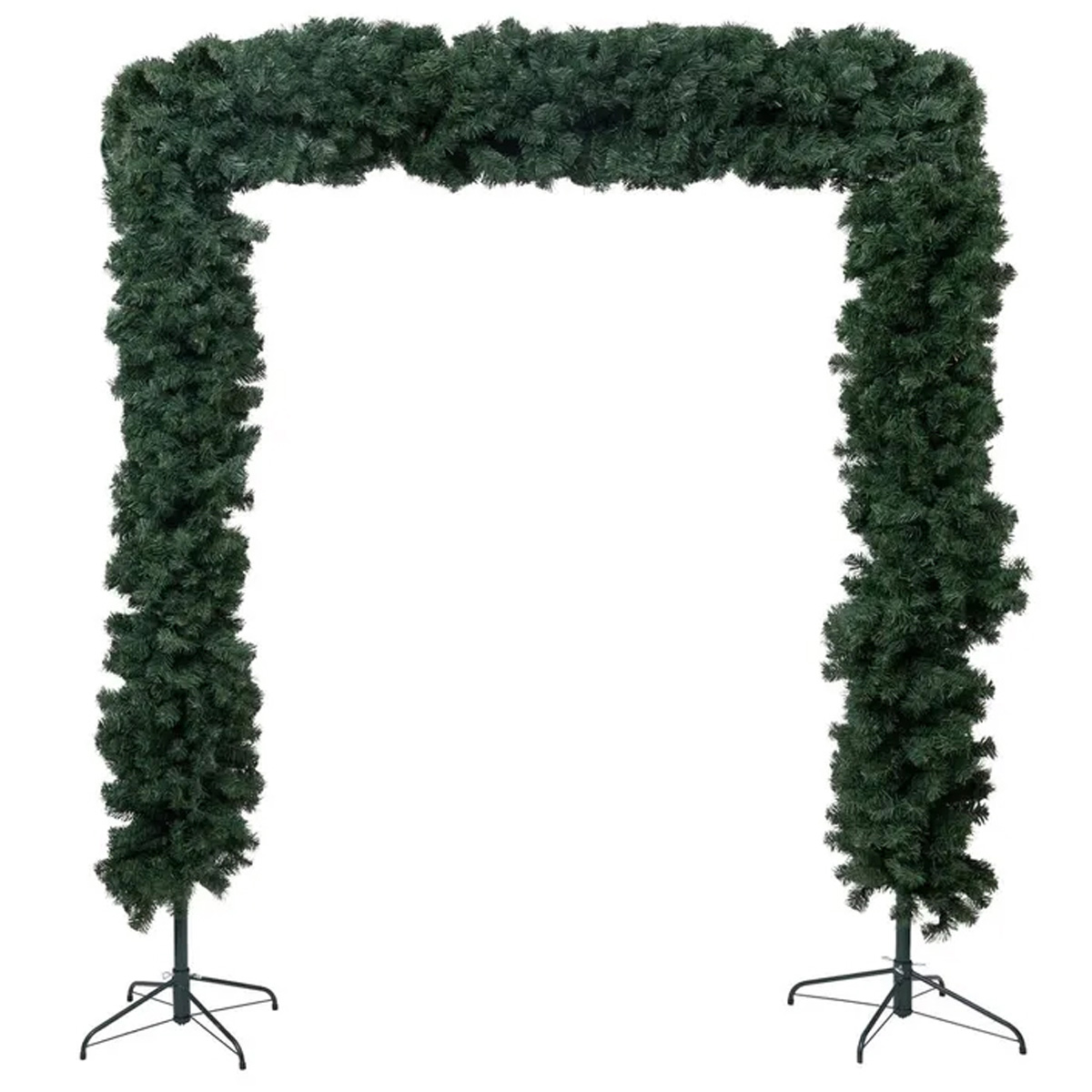 ΧΡΙΣΤΟΥΓΕΝΝΙΑΤΙΚΗ ΓΙΡΛΑΝΤΑ ΣΤΗΤΗ ΣΕ ΜΕΤΑΛΛΙΚΑ ΠΟΔΙΑ 150X30XH240CM