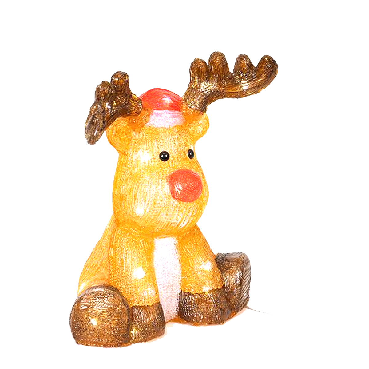 ACRYLIC ILLUMINSTED DEER 23X19X30CM IP44