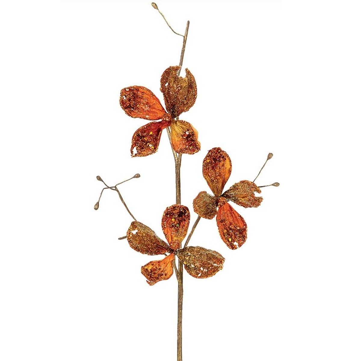 ΧΡΙΣΤΟΥΓΕΝΝΙΑΤΙΚΟ ΣΤΟΛΙΔΙ ΚΛΑΔΙ F11409C 45CM ΧΑΛΚΙΝΟ