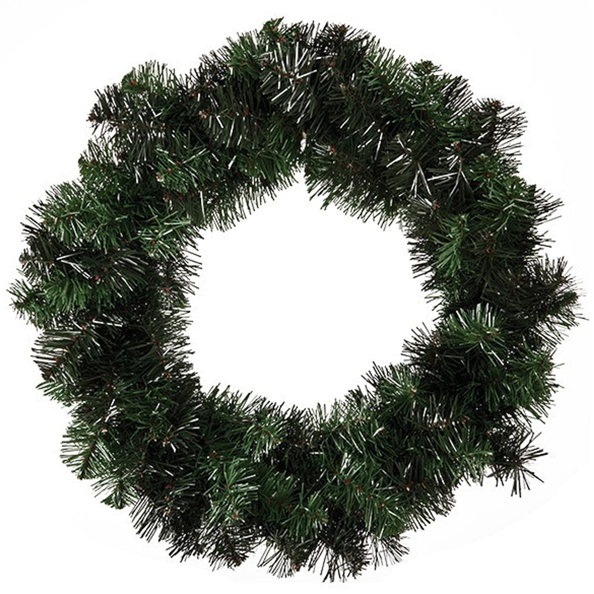 GREEN CHRISTMAS WREATH 70CM