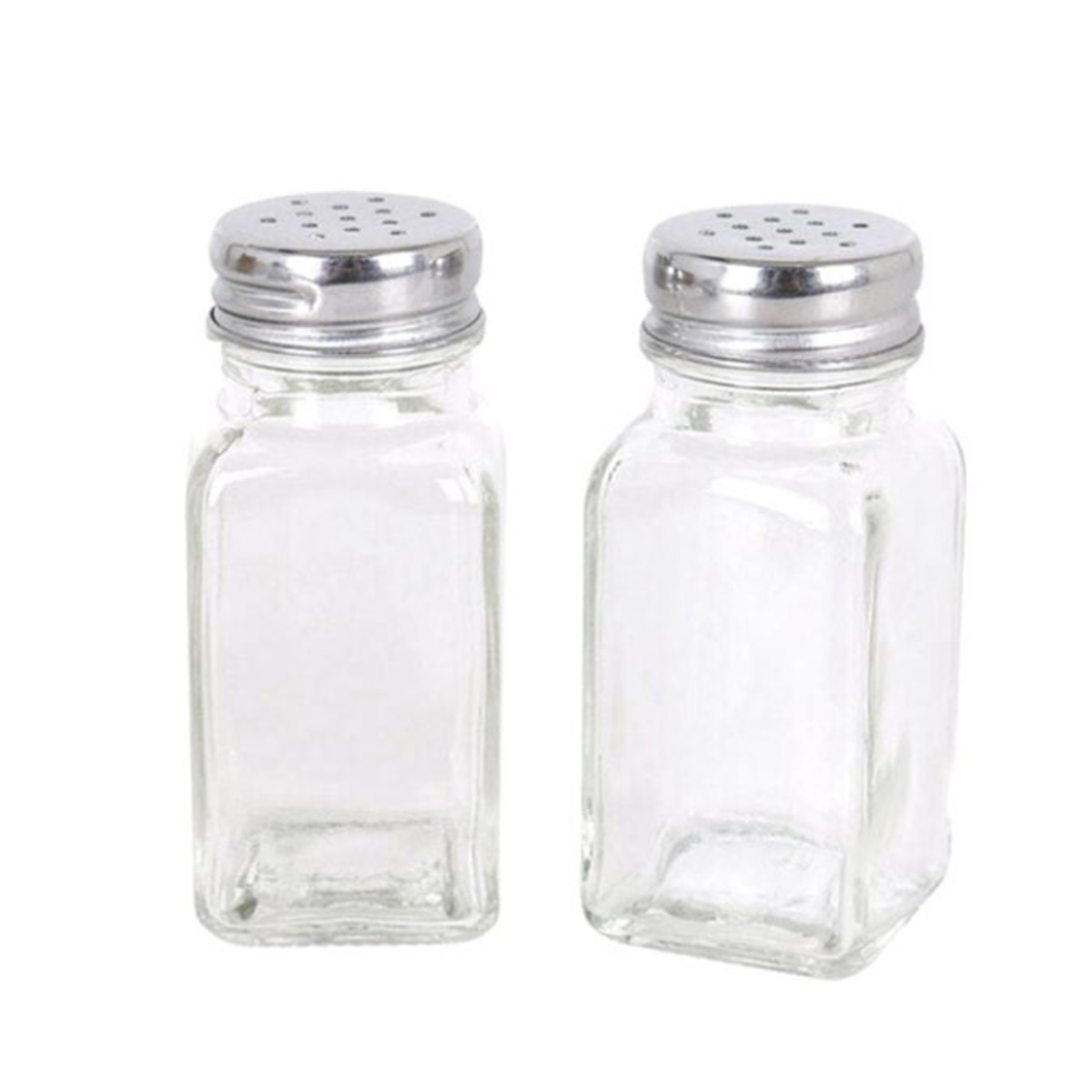 SALT/PEPER SHELL SET WITH METAL LID