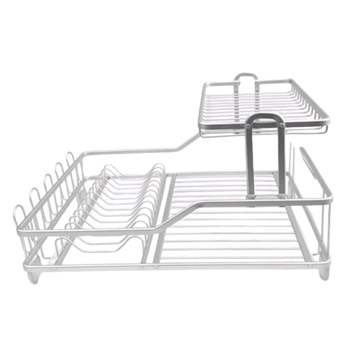 AVIATION PLATE RACK WITH 2 ALUMINUM PLATES 55X35X28CM