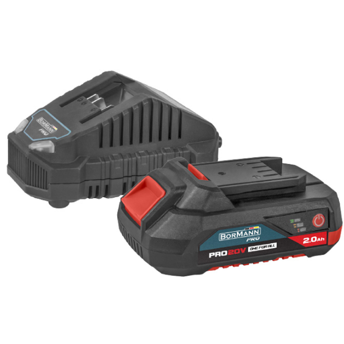 BORMANN PRO STARTER KIT BATTERY 20V 2.0AH AND CHARGER 2.4A BBP9920