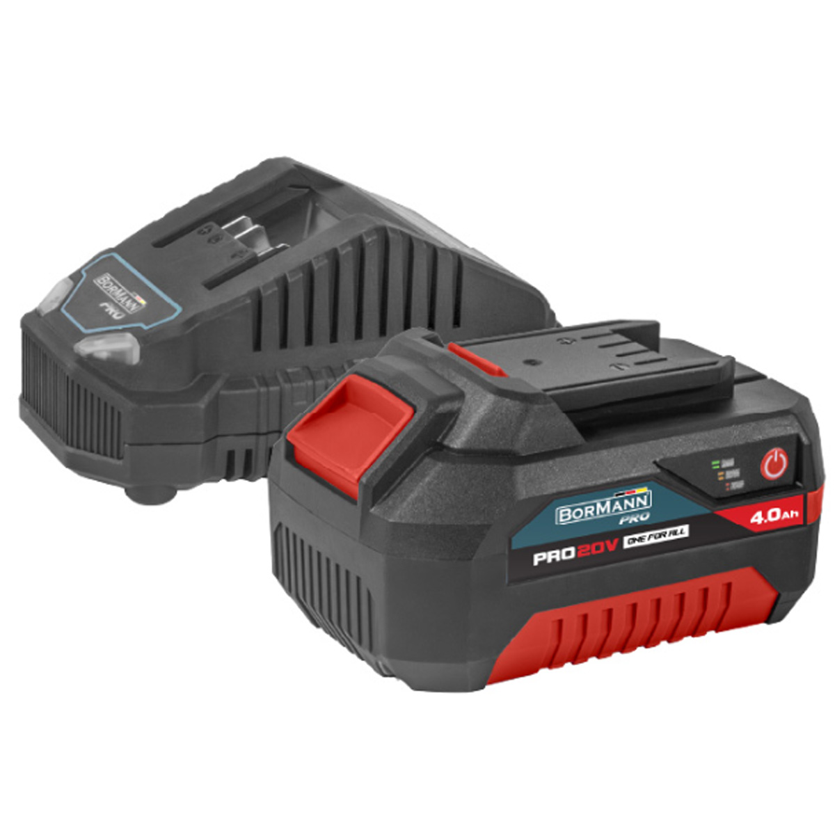 BORMANN PRO STARTER KIT BATTERY 20V 4.0AH AND CHARGER 2.4A BBP9940