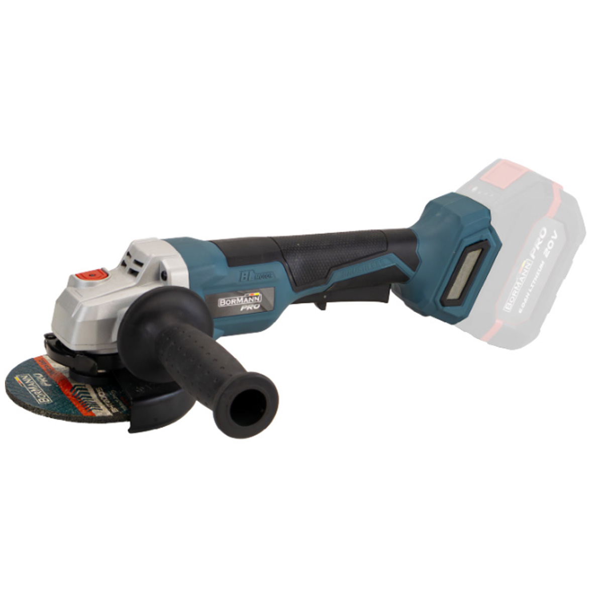 BORMANN PRO COMPACT BRUSHLESS ANGLE WHEEL 20V LI-ION Φ125MM,8500RPM-SOLO BBP5133