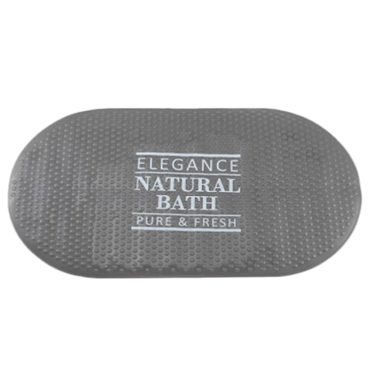 NON-SLIP BATH MAT 70X40CM GRAY