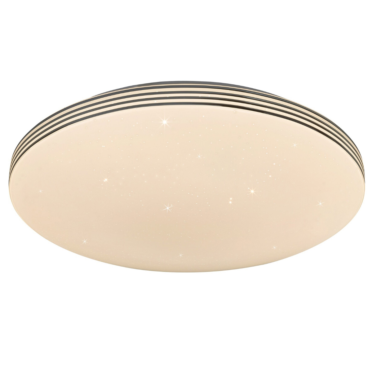 OSCAR2 CIRCULAR CEILING LIGHT 18W SILVER WITH STAR - Image 3