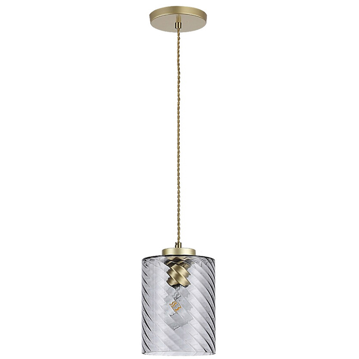 SHEILA PENDANT LIGHTING SINGLE LIGHT E27 40W GOLD