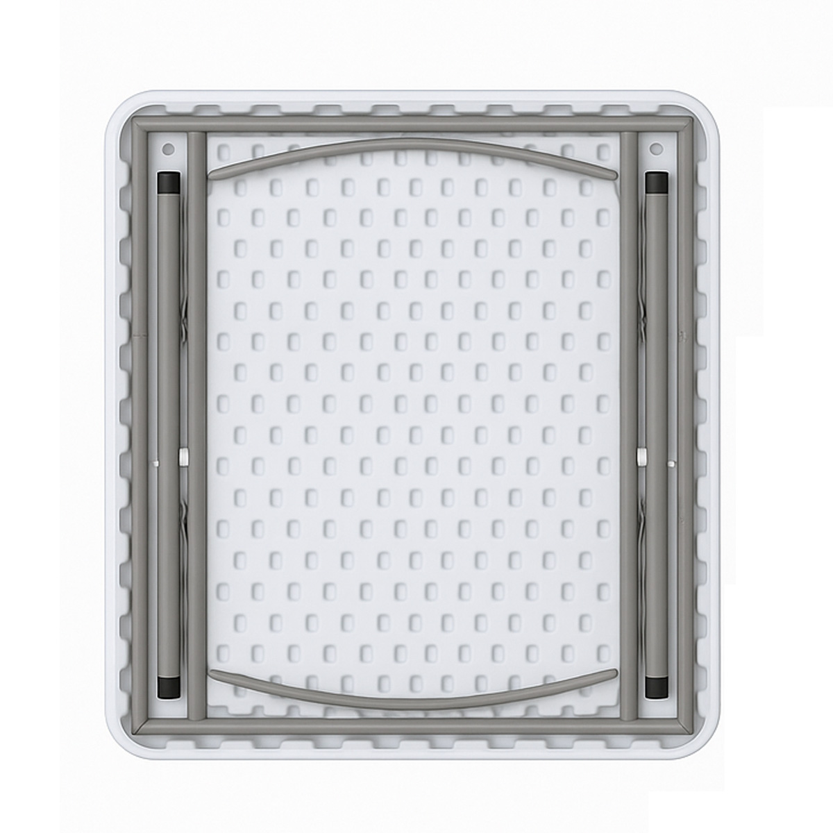 L.H GARDEN ΑΝΑΔΙΠΛΟΥΜΕΝΟ ΠΛΑΣΤΙΚΟ ΤΡΑΠΕΖΙ ΤΕΤΡΑΓΩΝΟ 86Χ86Χ74CM - Image 2