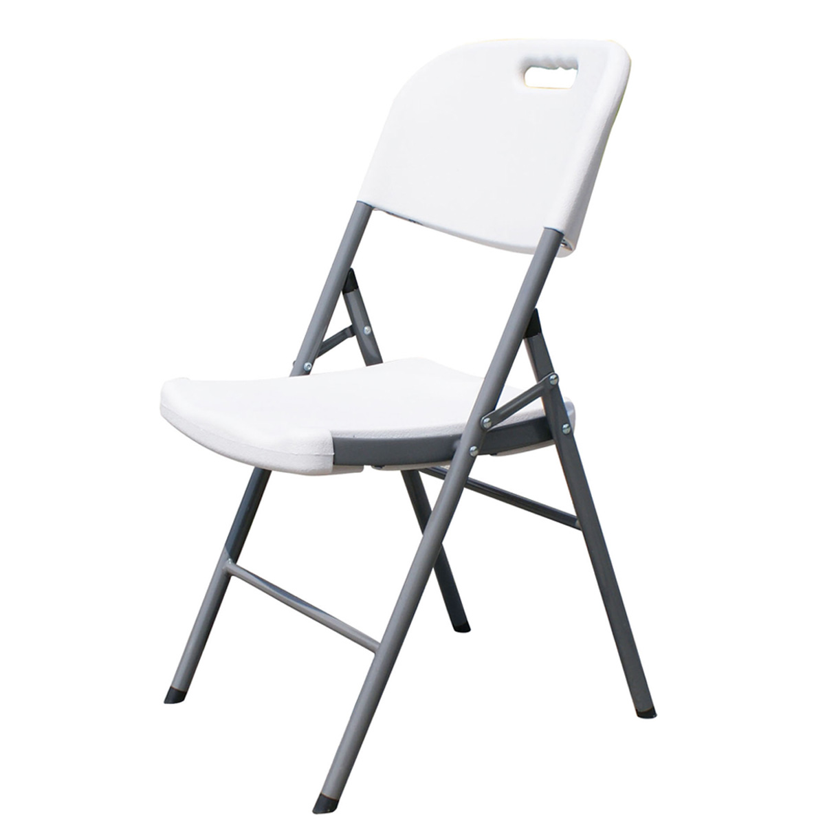 L.H GARDEN ΑΝΑΔΙΠΛΟΥΜΕΝΗ ΚΑΡΕΚΛΑ ΠΛΑΣΤΙΚΗ 50X45X88CM ΑΣΠΡΗ