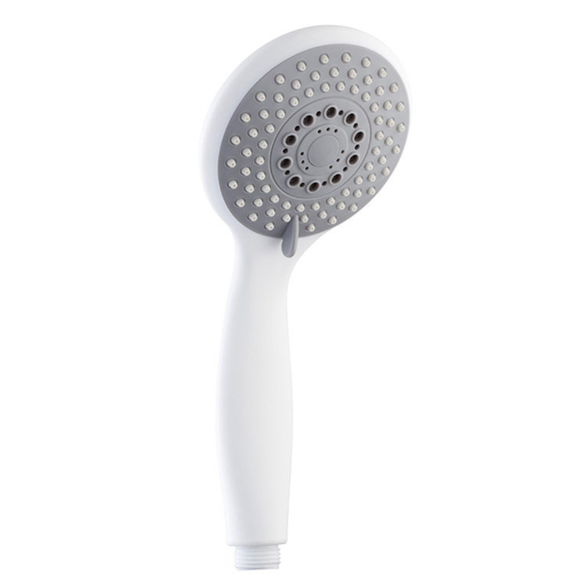 SHOWER HEAD BASE WHITE/SILVER