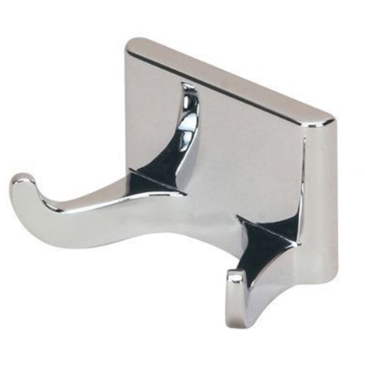 755 NICKEL DOUBLE BATHROOM HANGER