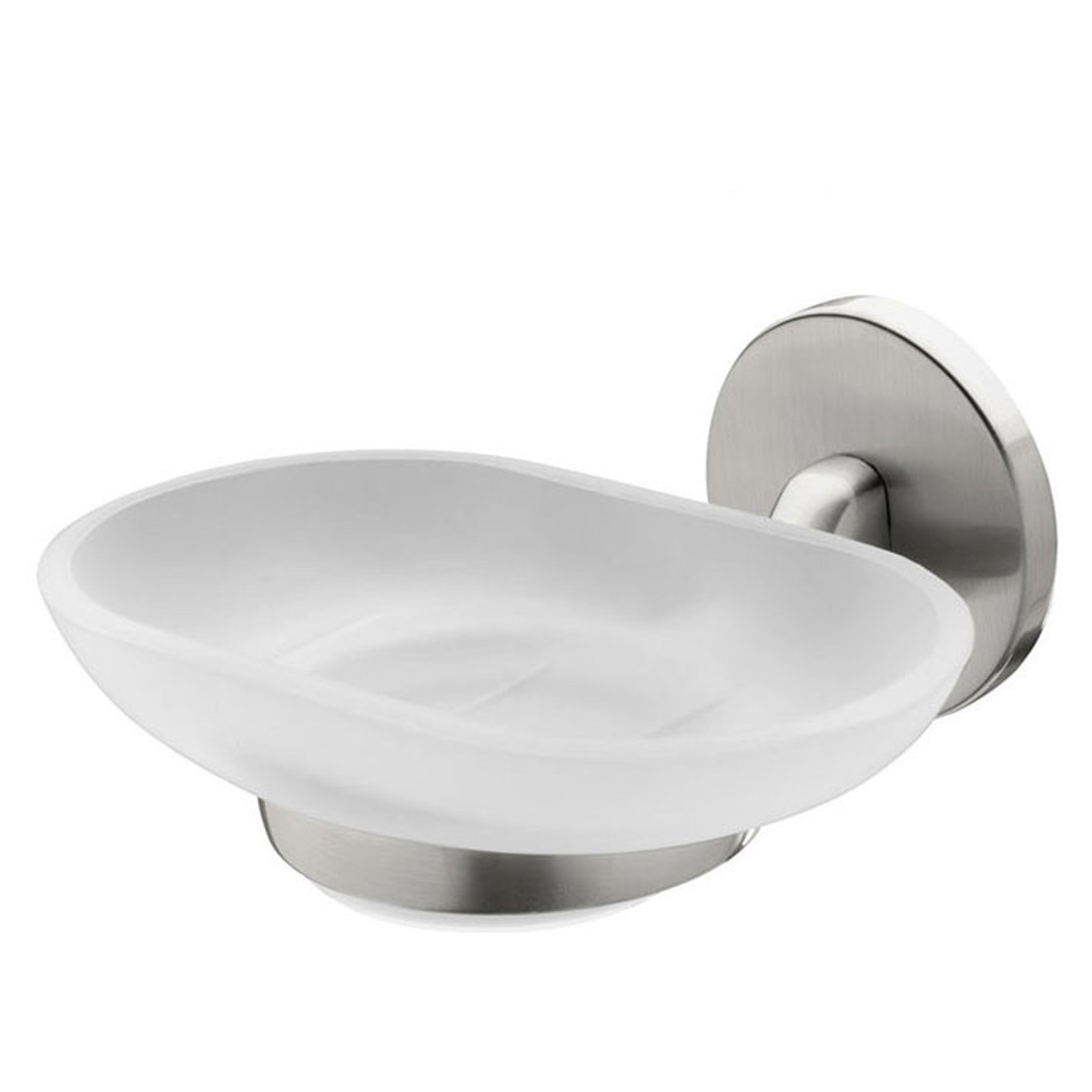 WALLS SOAP CASE WITH PLATE VIRGINIA BRUSHED NICKEL