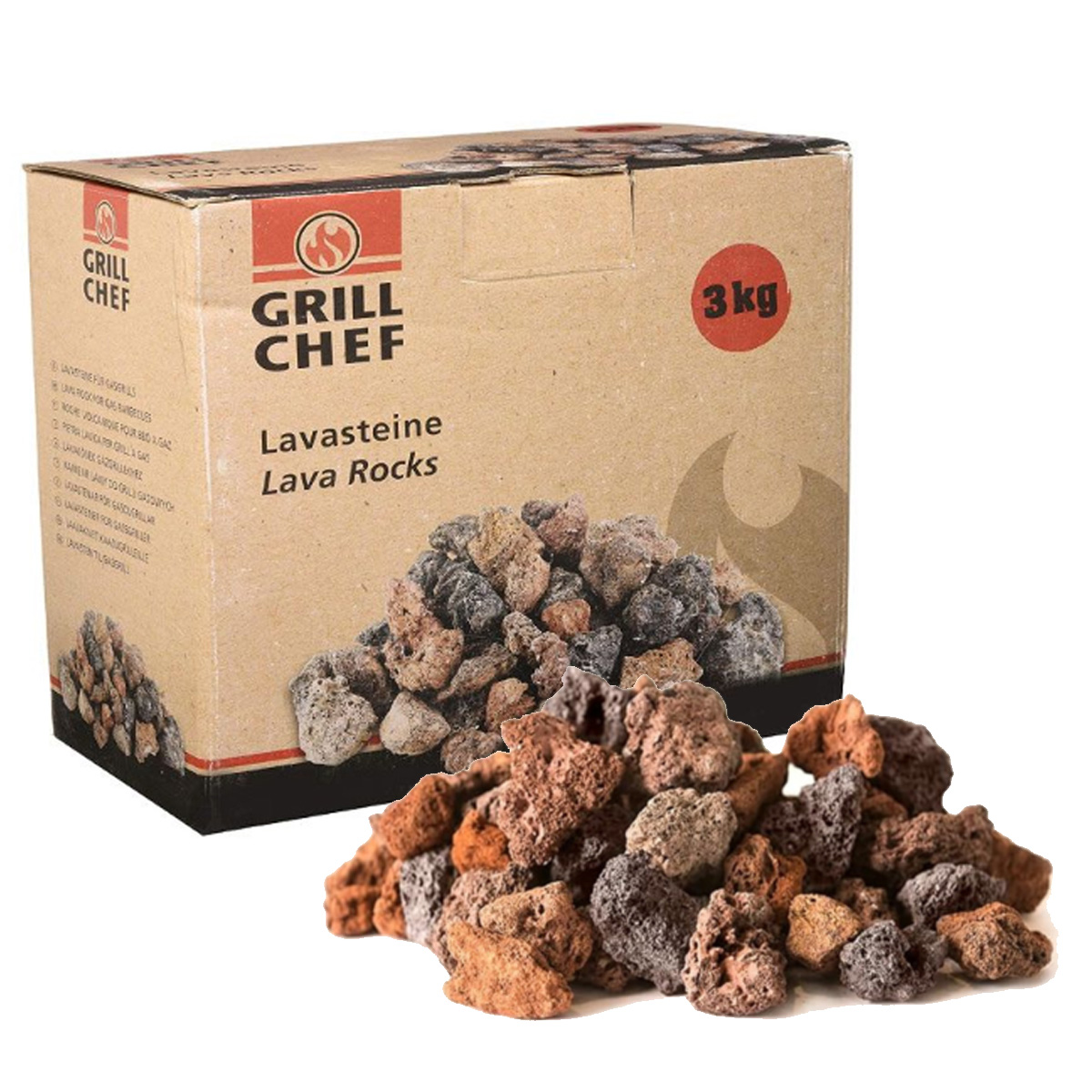 LANDMANN LAVA STONES 3KG