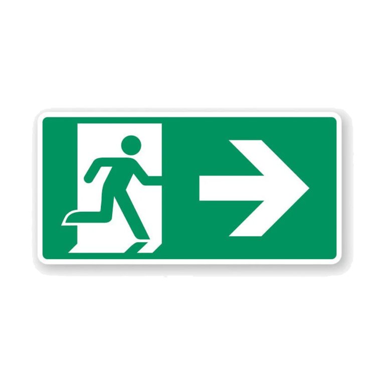 RESCUE SIGN PVC 200Χ400MM 