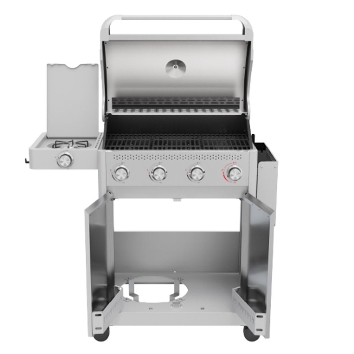 BORMANN ELITE LEGEND BBQ7041 GAS GRILL 4+1 BURNERS WITH CAST IRON GRILL