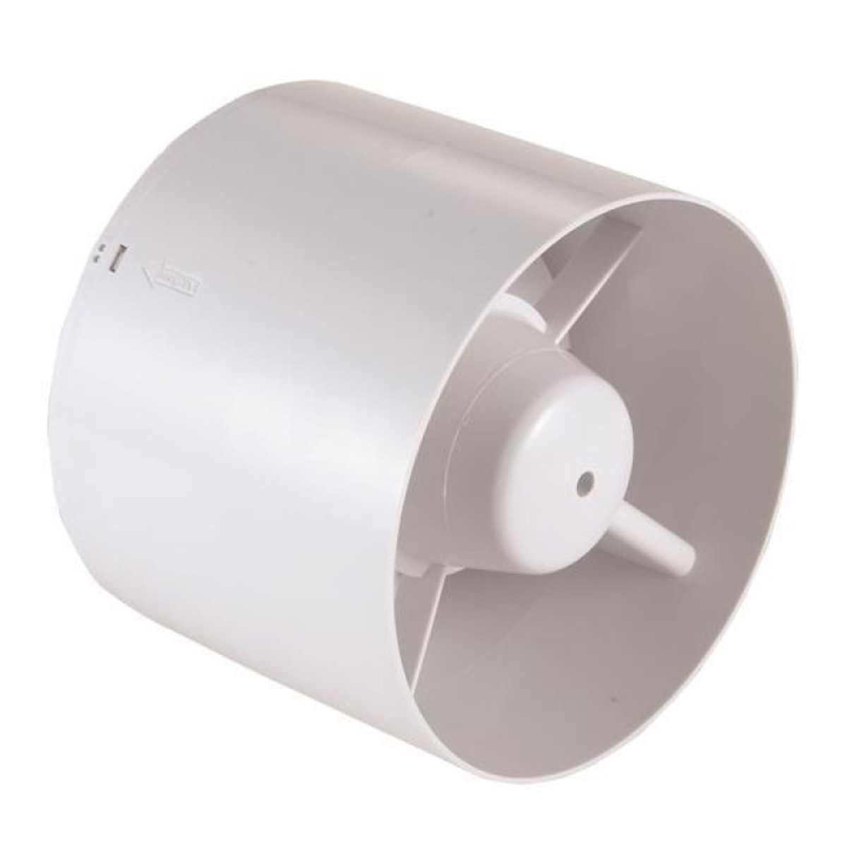 TUBULAR BATHROOM EXTRACTOR FAN Φ10 12W 220V WHITE