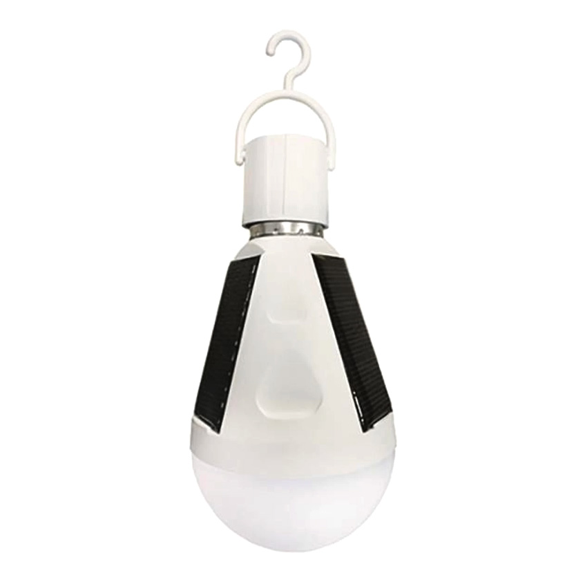 EUROLAMP LED BULB 7W E27 WITH SOLAR PANEL AND BATTERY