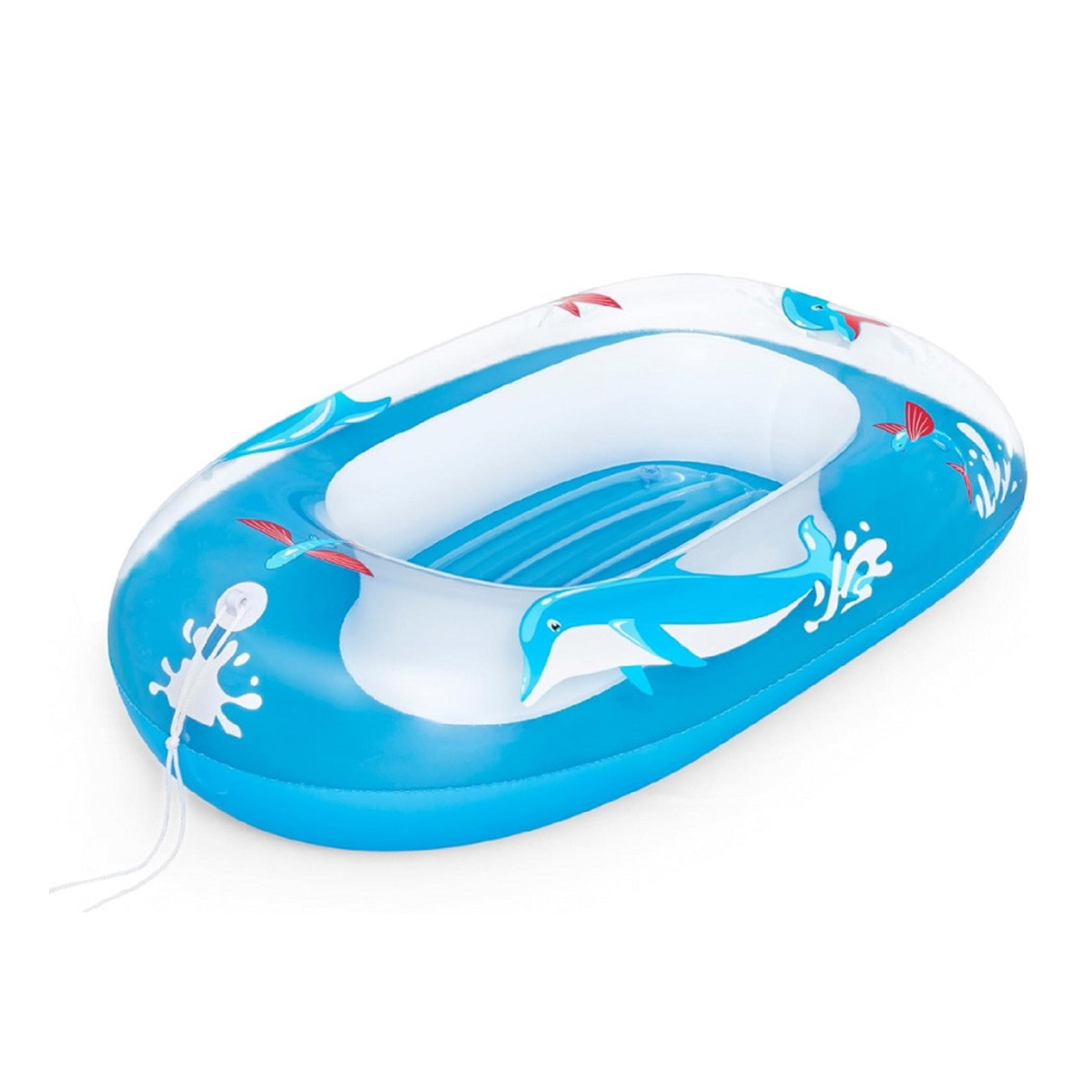 BESTWAY SPLASH KIDS INFLATABLE BOAT BLUE 102X69CM