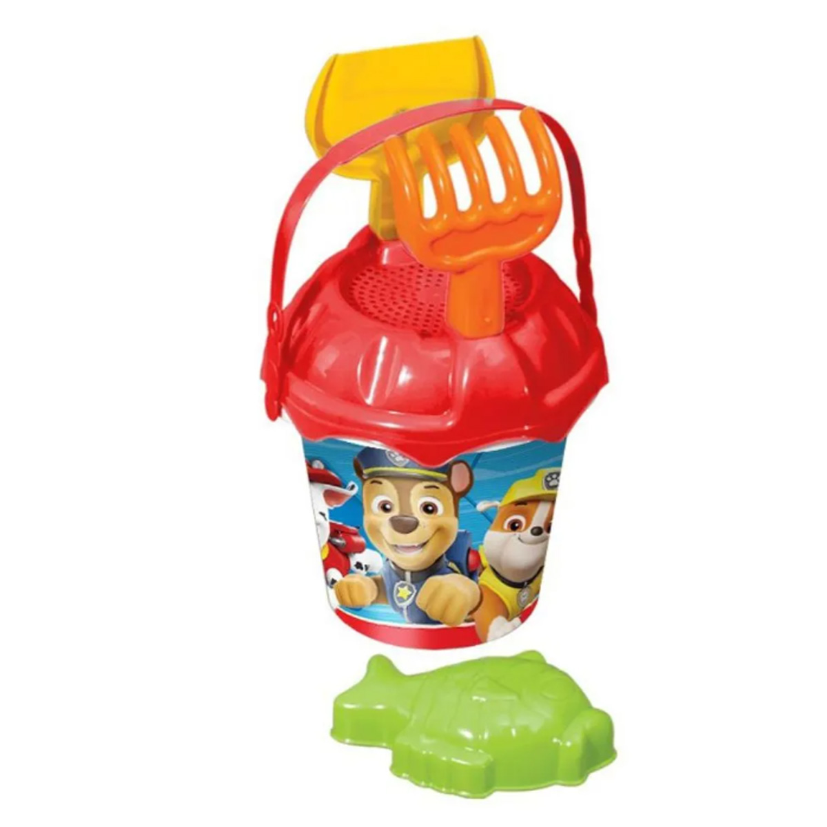 PAW PATROL SMALL BEACH BUCKET SET WITH ACCESSORIES