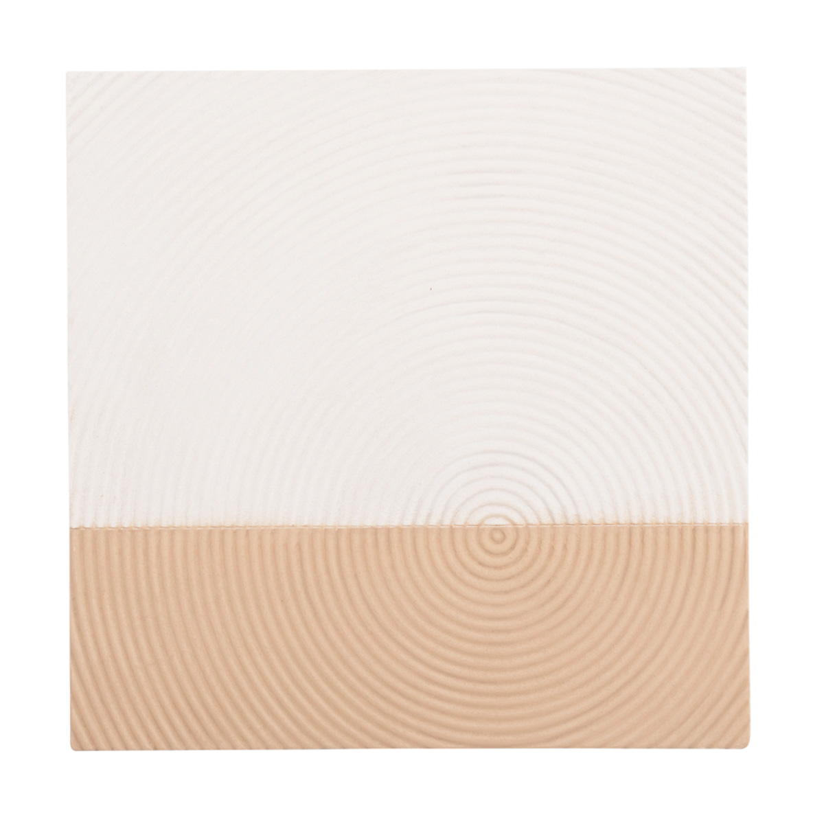 SANTORINI HM4519 MDF WALL ART OFF-WHITE/BROWN 80X80CM