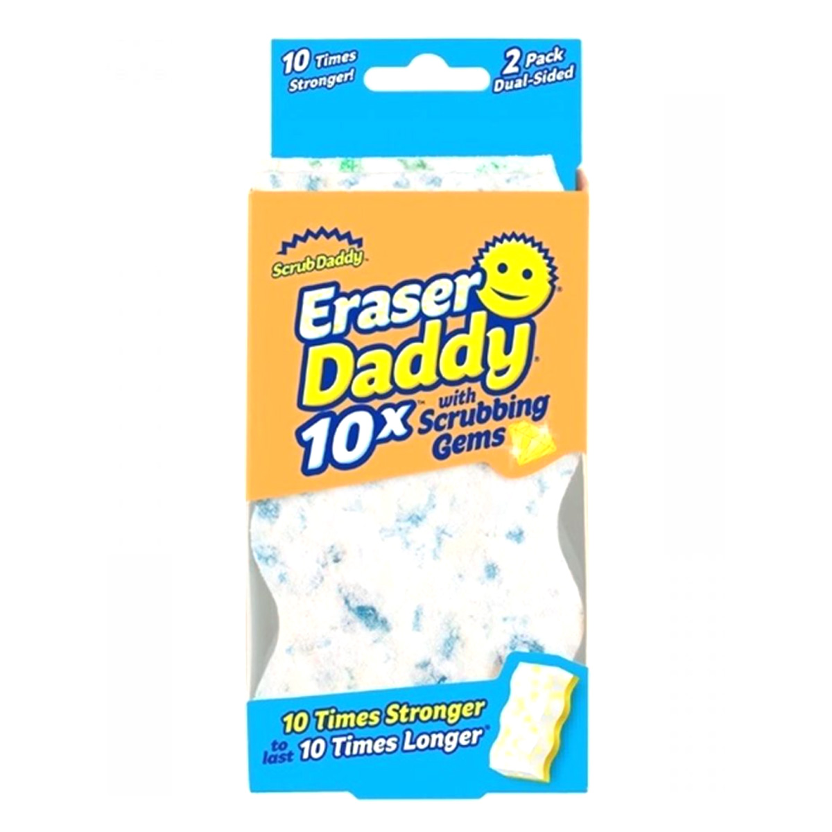 SCRUB DADDY ERASER SPONG WITH SCRUBBING GEMS