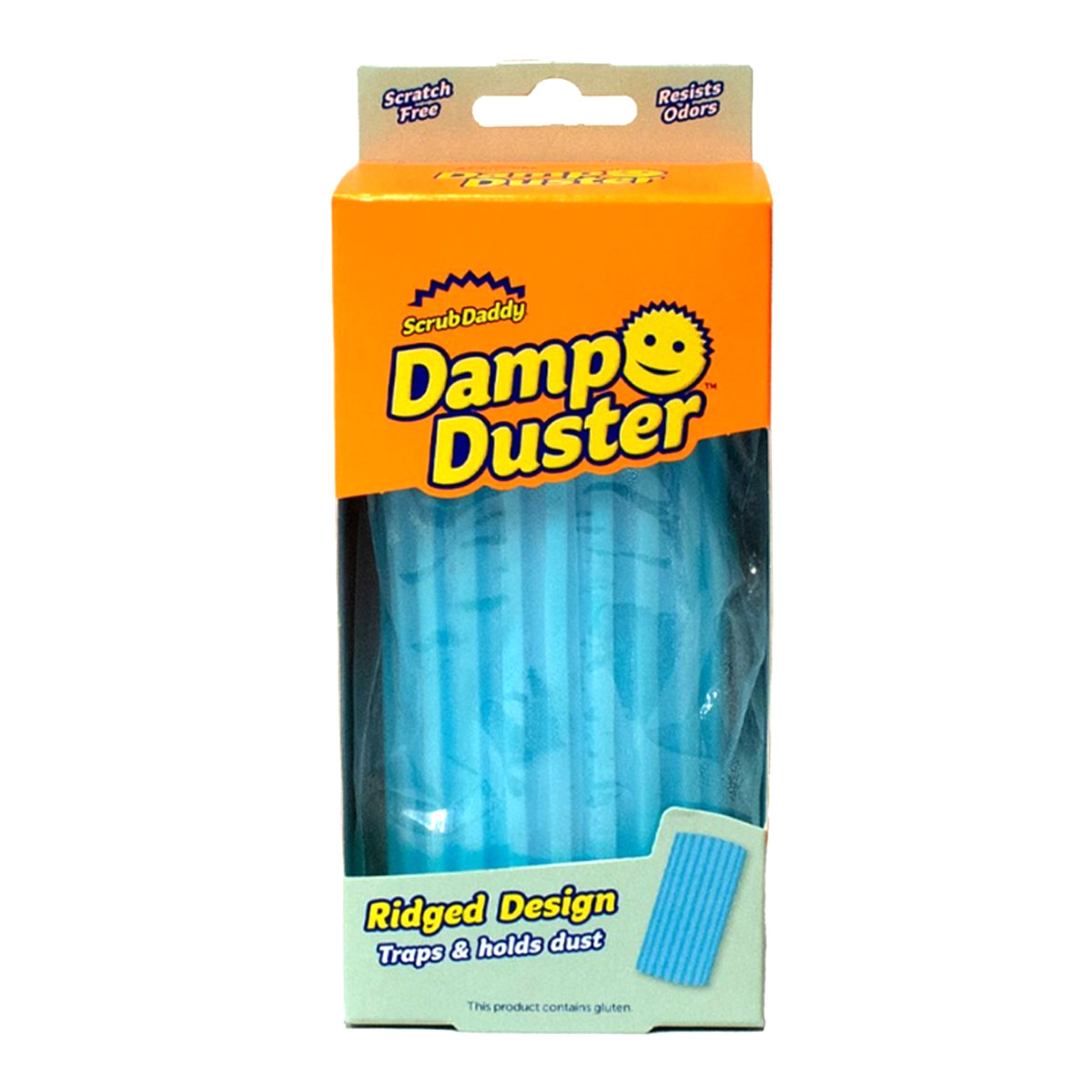 SCRUB DADDY DAMP DUST CLEANING SPONGE BLUE 1PCS